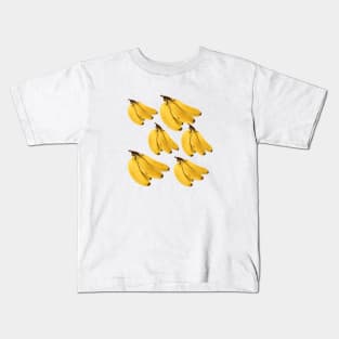 Banana Pattern Harvest Field Product Vintage Since Kids T-Shirt